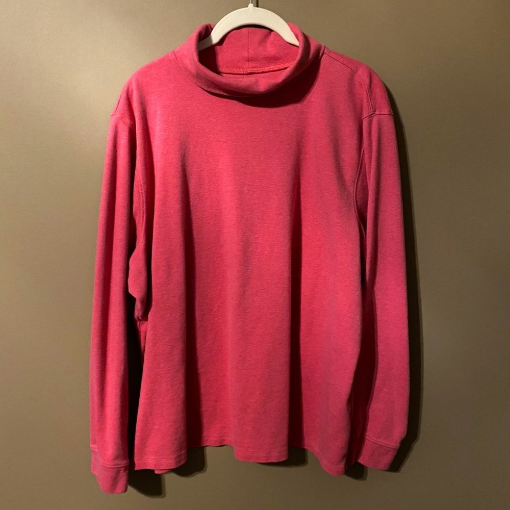 Pink Turtleneck